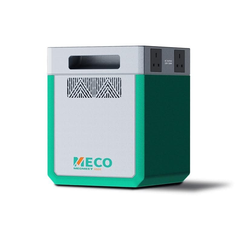 Portable solar power station with AC outlets